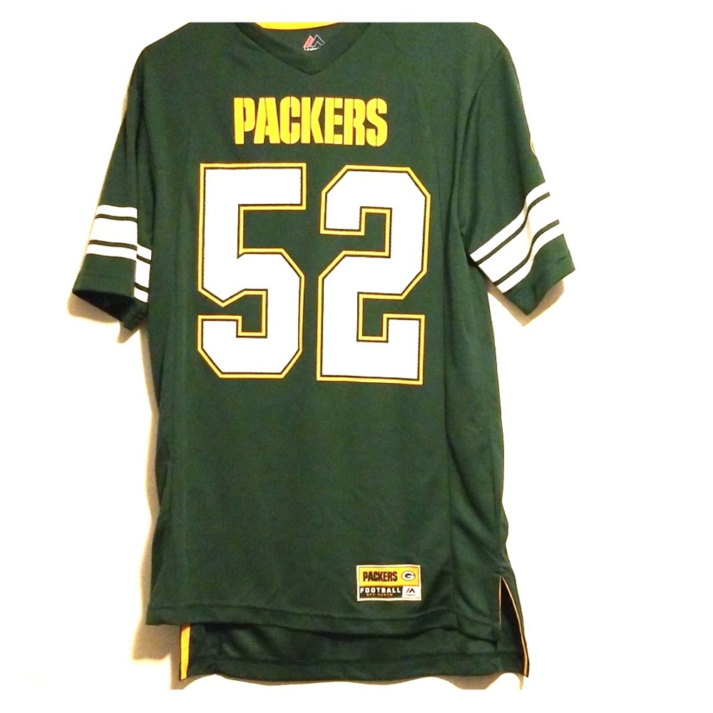 Green Bay Packers Jersey T-number 52 Matthews size
